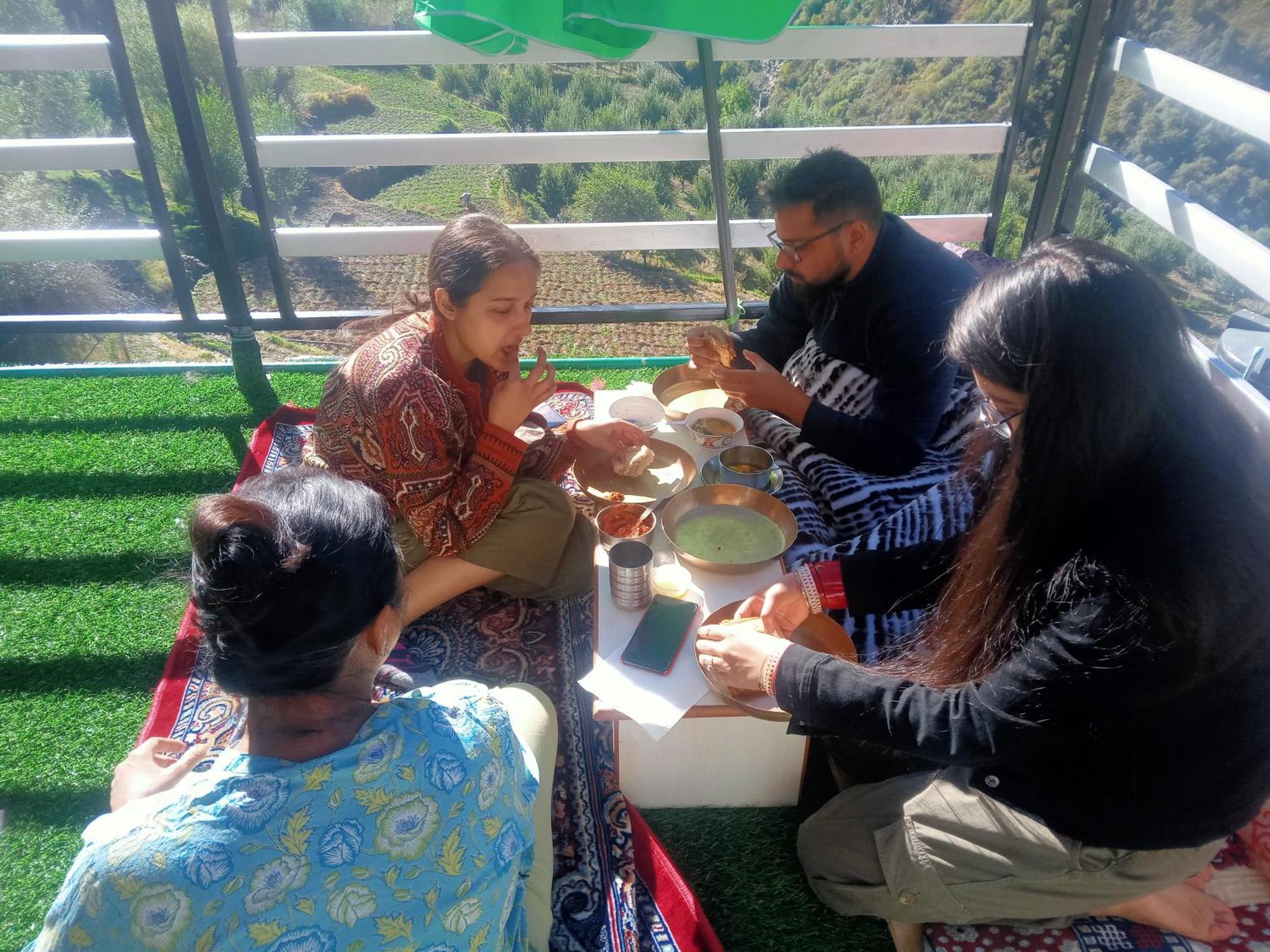 Amma Home Stay Keylong Kyelang Esterno foto