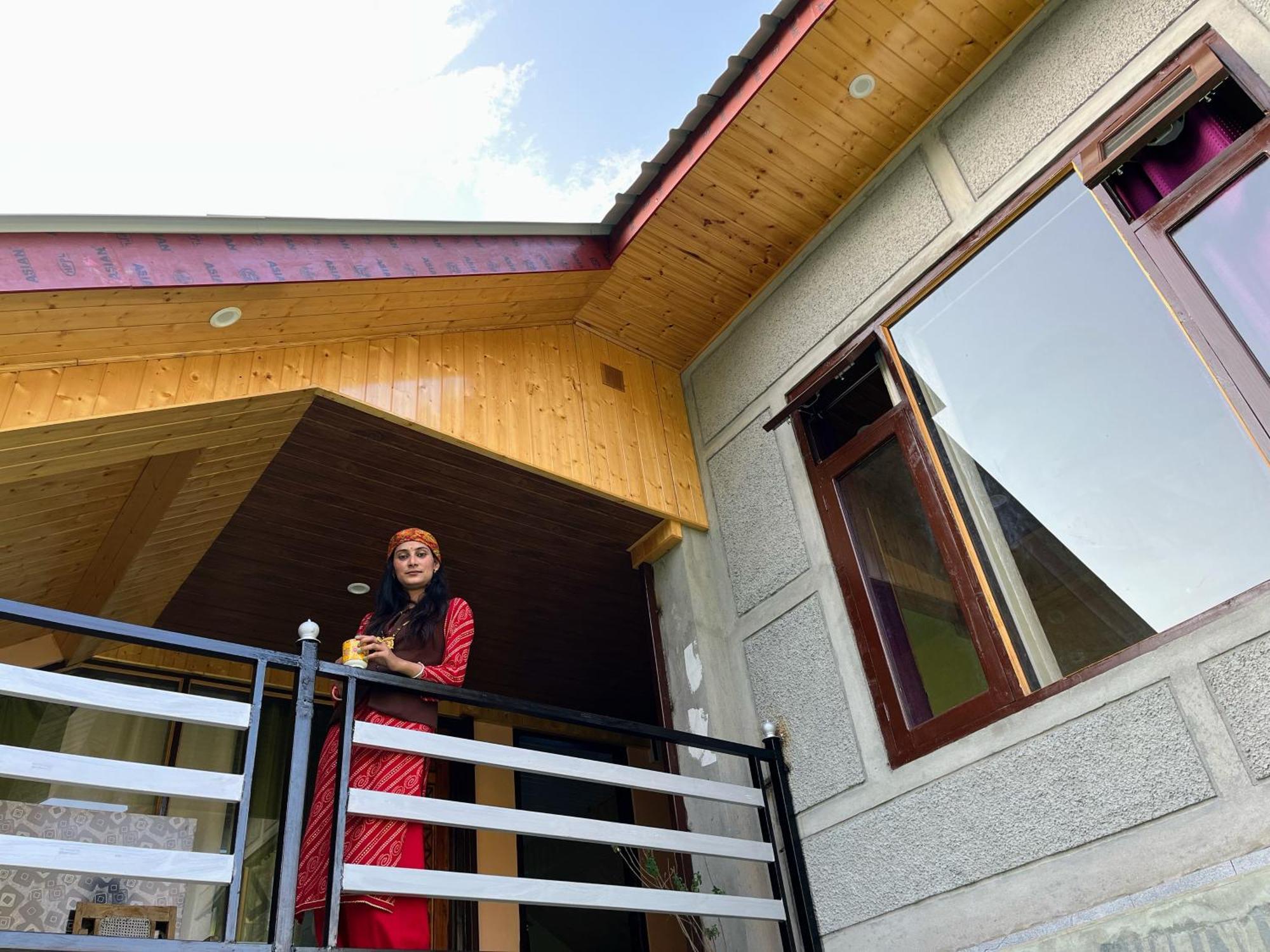 Amma Home Stay Keylong Kyelang Esterno foto