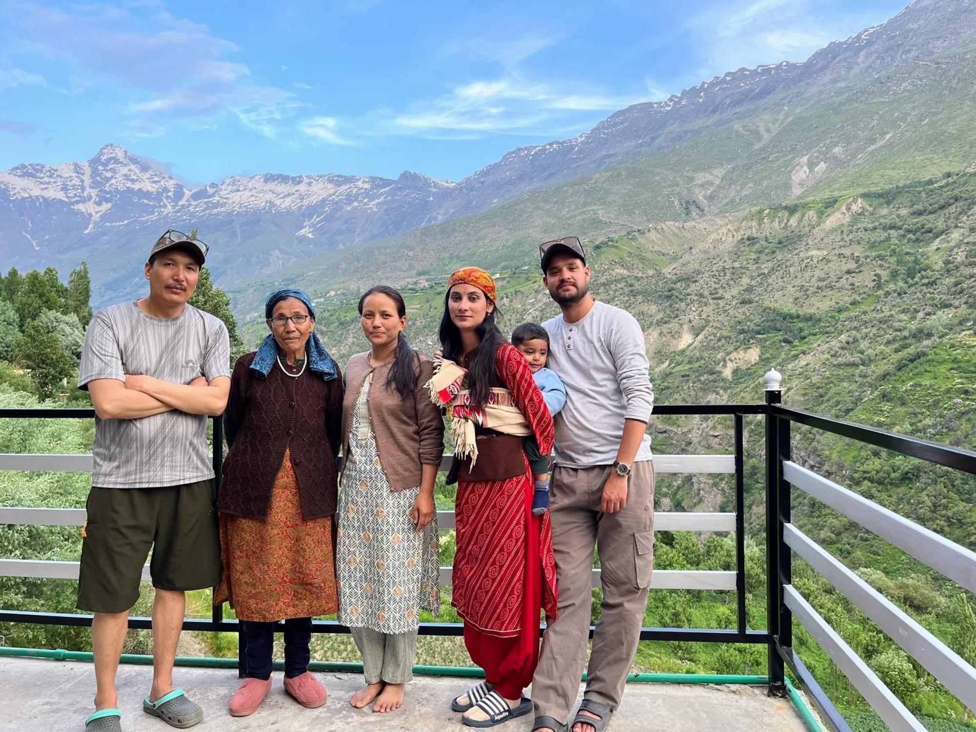 Amma Home Stay Keylong Kyelang Esterno foto